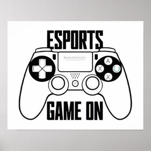 Esportsゲーム ポスター (正面)