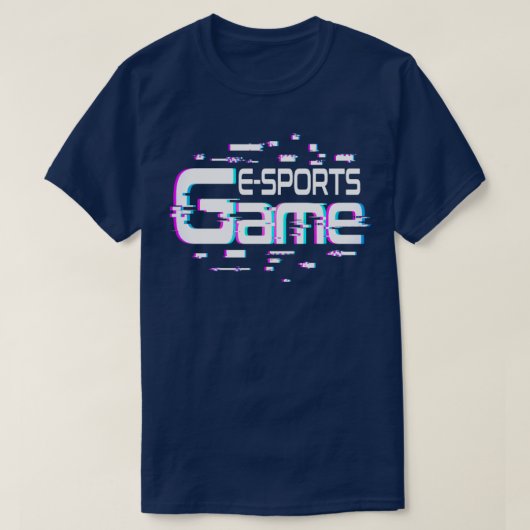 ESportsゲーム Tシャツ (デザイン正面)