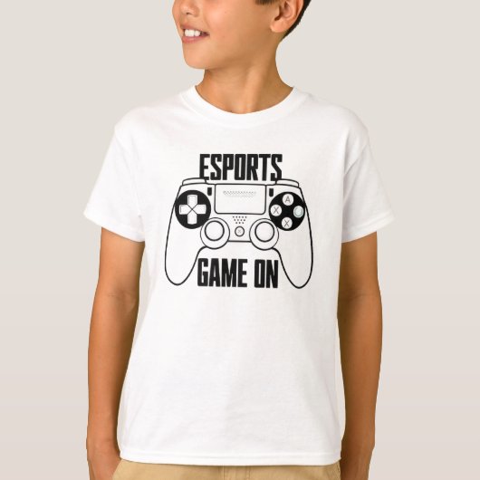 Esports Gaming Kids Tシャツ (正面)