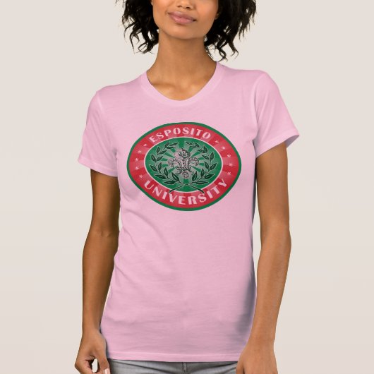 Esposito大学イタリア語 Tシャツ (正面)