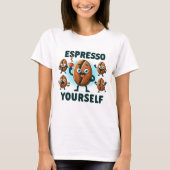 Espressoコーヒー Tシャツ (正面)
