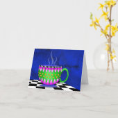 Espressoノートカード カード (黄色い花)