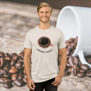 Espresso自分のトップビュー トライブレンドTシャツ