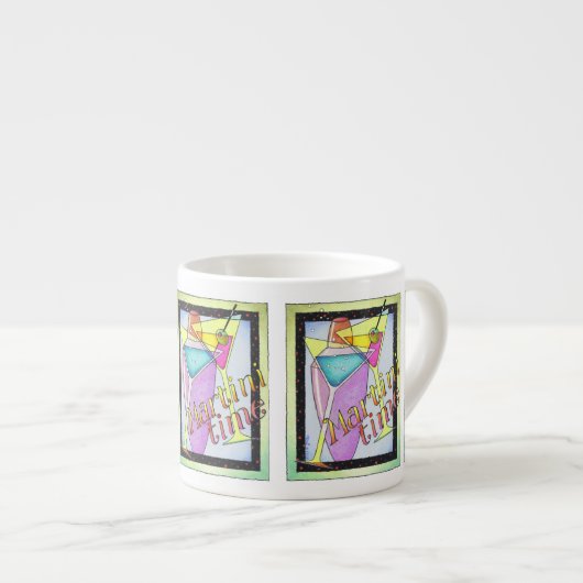 ESPRESSO & CHINA CUPS - マティーニタイム エスプレッソカップ (正面右)