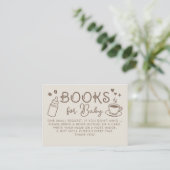 Espresso Coffee Books For Baby Request エンクロージャーカード (スタンド正面)