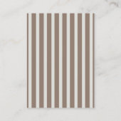 Espresso Coffee Diaper Raffle Baby Shower Ticket エンクロージャーカード (裏面)