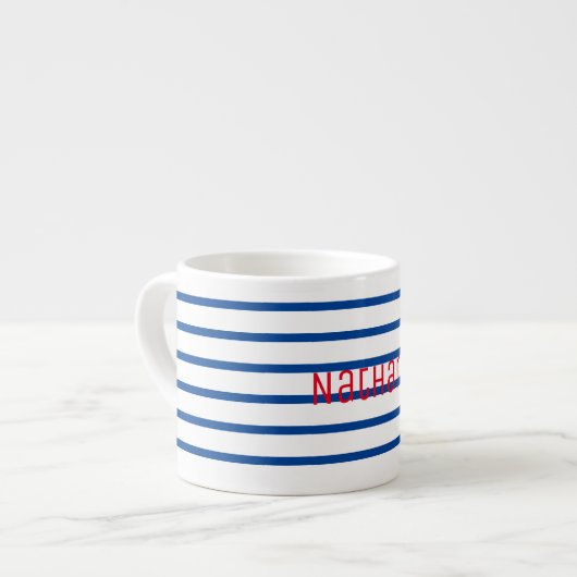 Espresso Coffee Mugカップパーソナライズされたの名前を追加 エスプレッソカップ (正面左)