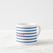 Espresso Coffee Mugカップパーソナライズされたの名前を追加 エスプレッソカップ (正面右)