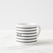 Espresso Coffee Mugカップパーソナライズされたの名前を追加 エスプレッソカップ (正面右)