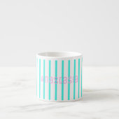 Espresso Coffee Mugカップパーソナライズされたの名前を追加 エスプレッソカップ (正面)