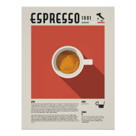 Espresso Cup Coffee Poster ポスター