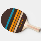 Espresso Drift Across Striping with Name 卓球ラケット (横)