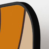 Espresso Drift Circle Stripe with Name ピックルボールラケット (左詳細)