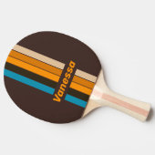 Espresso Drift Pin Striped with Name 卓球ラケット (横)