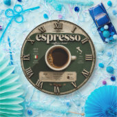 Espresso Italian Coffee Bar Kitchen Decor ペーパープレート (パーティー)