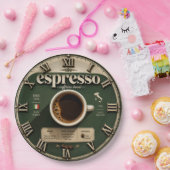 Espresso Italian Coffee Bar Kitchen Decor ペーパープレート (パーティー)