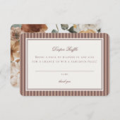 Espresso Martini Baby Brewing Diaper Raffle Insert エンクロージャーカード (正面/裏面)