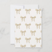 Espresso Martini Bridal Shower 招待状 (裏面)