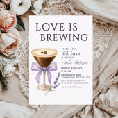 Espresso Martini Bridal Shower 招待状