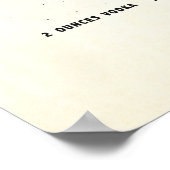 Espresso Martini Cocktail Poster Classic ポスター (角)