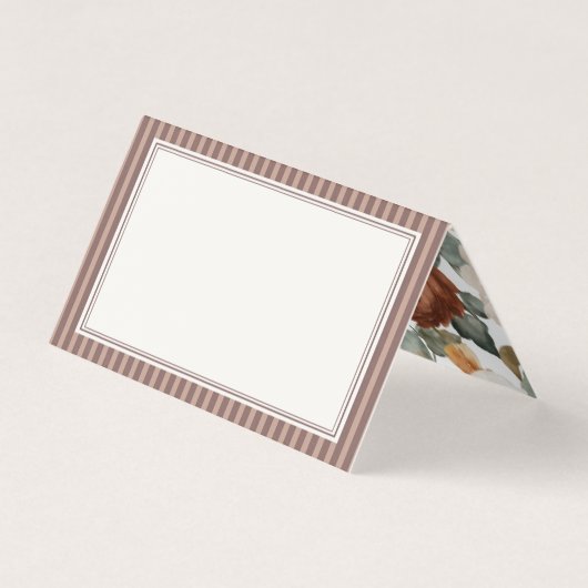 Espresso Martini Coffee Theme Place Cards (正面)