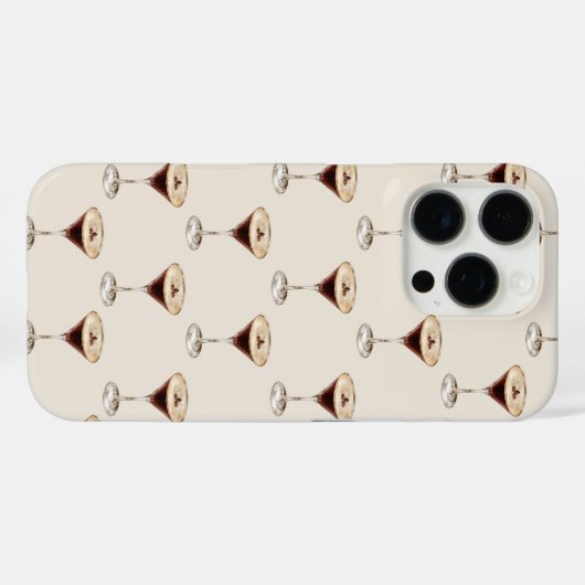 Espresso Martini IPhone Case Case-Mate iPhoneケース (裏面 (横))