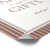 Espresso Martini Love Brewing Cards and Gifts Sign ポスター (角)