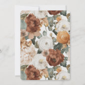 Espresso Martini Love Brewing Coffee Bridal Shower 招待状 (裏面)