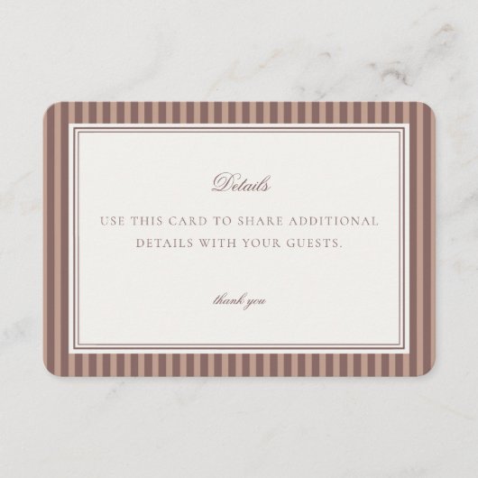 Espresso Martini Love Brewing Details Card Insert エンクロージャーカード (正面)