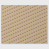 Espresso Martini Pattern ラッピングペーパー (フラット)