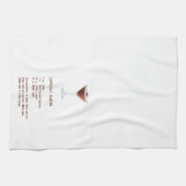 Espresso Martini Recipe キッチンタオル (横)