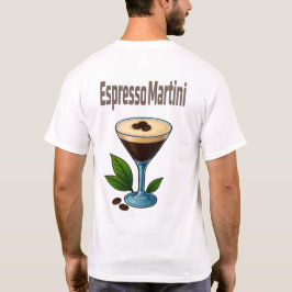 Espresso Martini T-Shirt – Bold Coffee Cocktail Tシャツ