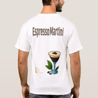 Espresso Martini T-Shirt – Bold Coffee Cocktail Tシャツ