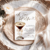 Espresso Martini Tini Bit Older Birthday Party 招待状