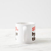 Espresso Mug - Stop. Hygge Time. エスプレッソカップ (裏面)