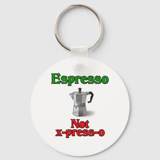 Espresso Not X-Press-O キーホルダー (正面)