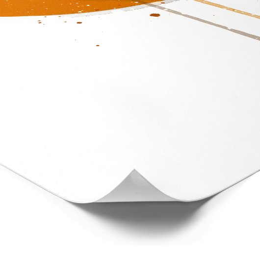 Espresso Orange ポスター (角)