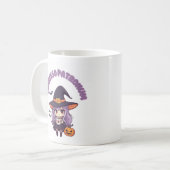 Espresso Patronum Witch Mug – Kawaii Purple 11oz  コーヒーマグカップ (正面左)
