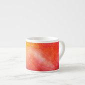 Espresso-Tasse 177ml gelb-orange-rot エスプレッソカップ (正面右)