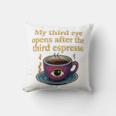 Espresso the key of my third eye クッション (正面)