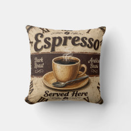 Espresso Vintage Coffee Bar クッション