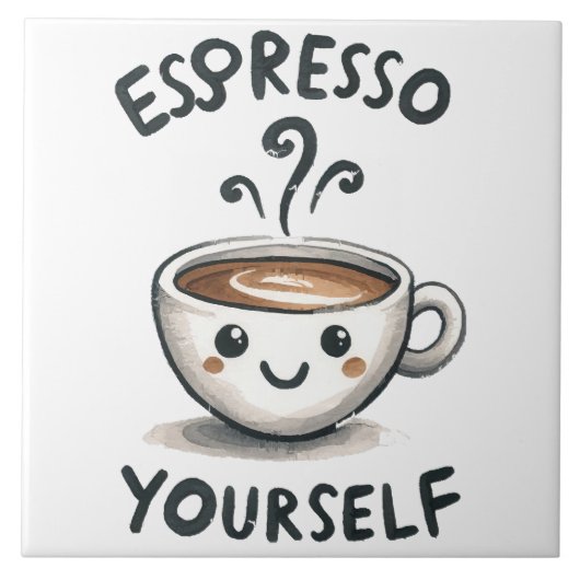 Espresso Yourselfコーヒー タイル (正面)