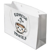 Espresso Yourselfコーヒー ラージペーパーバッグ (裏面アングル)
