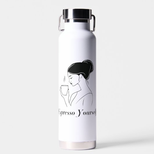 ☕ Espresso Yourself 💭 ウォーターボトル (正面)
