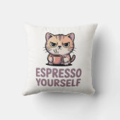Espresso Yourself クッション (裏面)
