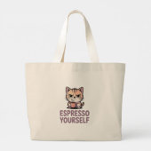 Espresso Yourself ラージトートバッグ (裏面)