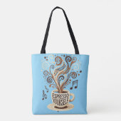  Espresso Yourself – Brewed Creativity Tote トートバッグ (裏面)
