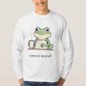 Espresso Yourself Frog Men's Tee Tシャツ (正面)