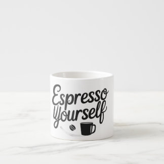 Espresso Yourself – Funny Coffee Mug for Caffeine  エスプレッソカップ