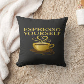 Espresso Yourself™ - Golden Cup Edition クッション (ブランケット)